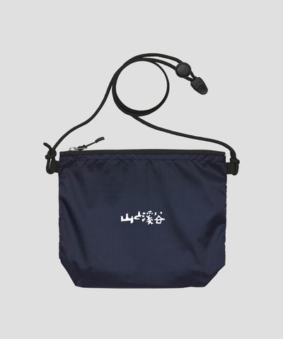 山と溪谷 / リップストップサコッシュ フロントプリント / 山と溪谷社