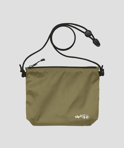 山と溪谷 / リップストップサコッシュ ワンプリント / 山と溪谷社