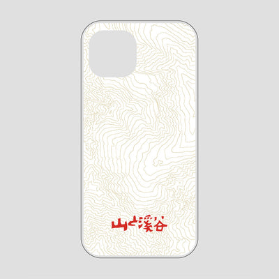 等高線スマホケース 涸沢 / iPhone 13 / 山と溪谷社