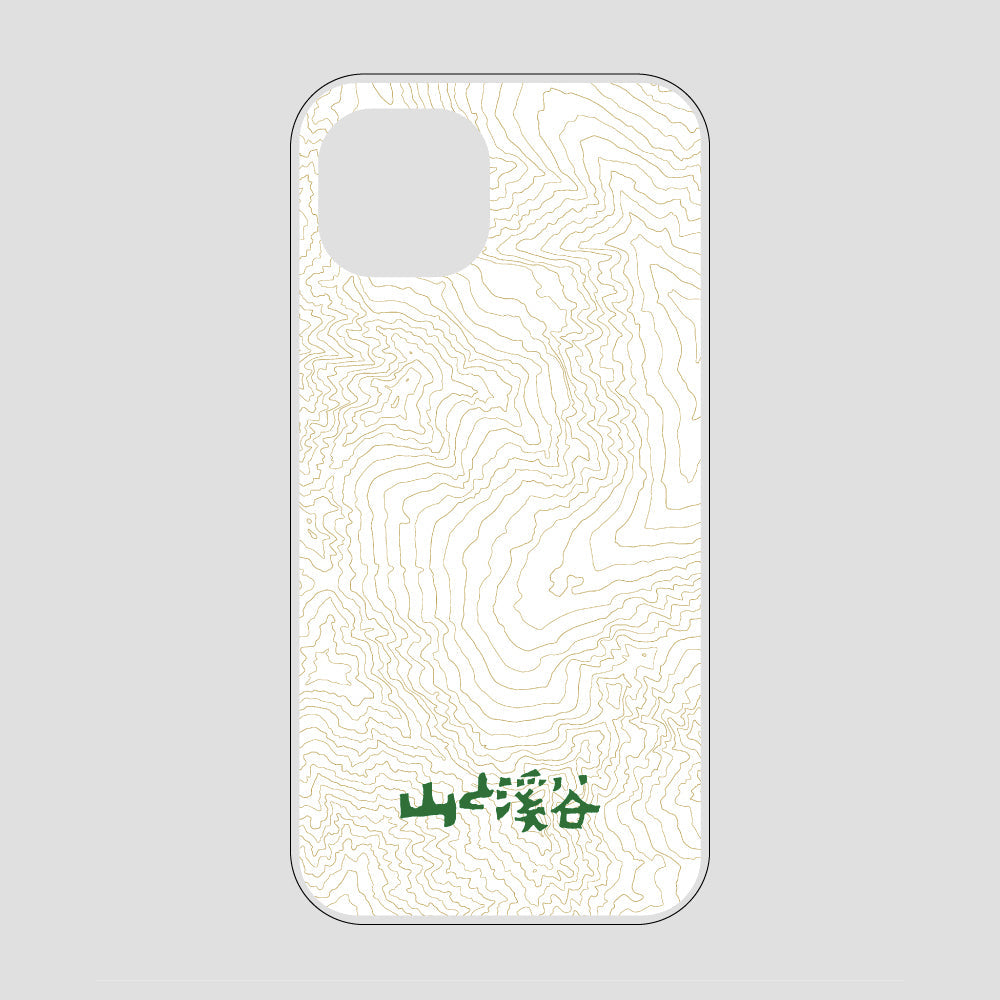 等高線スマホケース 涸沢 / iPhone 13 / 山と溪谷社