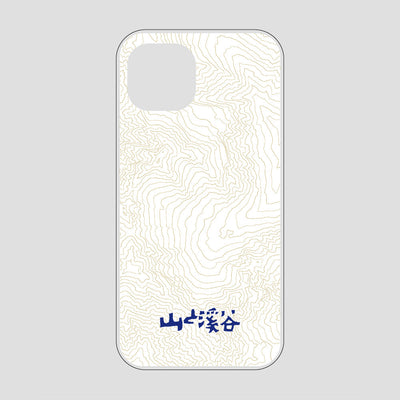 等高線スマホケース 涸沢 / iPhone 13 / 山と溪谷社