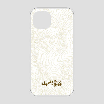 等高線スマホケース 涸沢 / iPhone 13 / 山と溪谷社