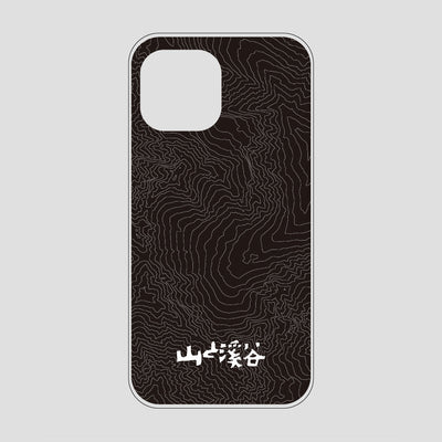等高線スマホケース 涸沢 / iPhone 13 mini / 山と溪谷社