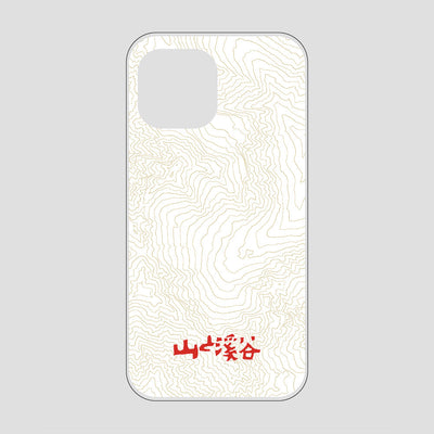 等高線スマホケース 涸沢 / iPhone 13 mini / 山と溪谷社