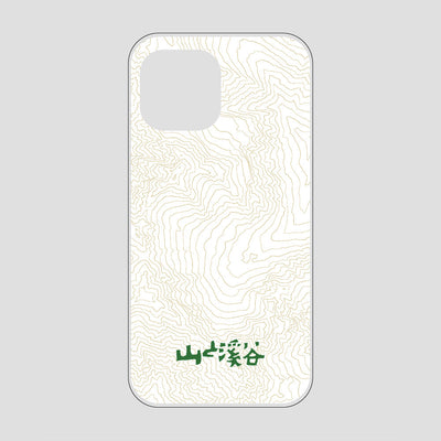 等高線スマホケース 涸沢 / iPhone 13 mini / 山と溪谷社