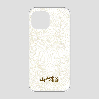 等高線スマホケース 涸沢 / iPhone 13 mini / 山と溪谷社