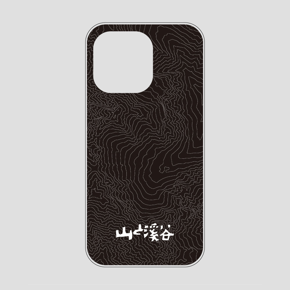 等高線スマホケース 涸沢 / iPhone 13 Pro / 山と溪谷社