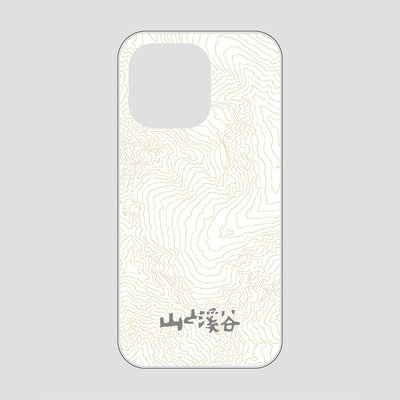等高線スマホケース 涸沢 / iPhone 13 Pro / 山と溪谷社