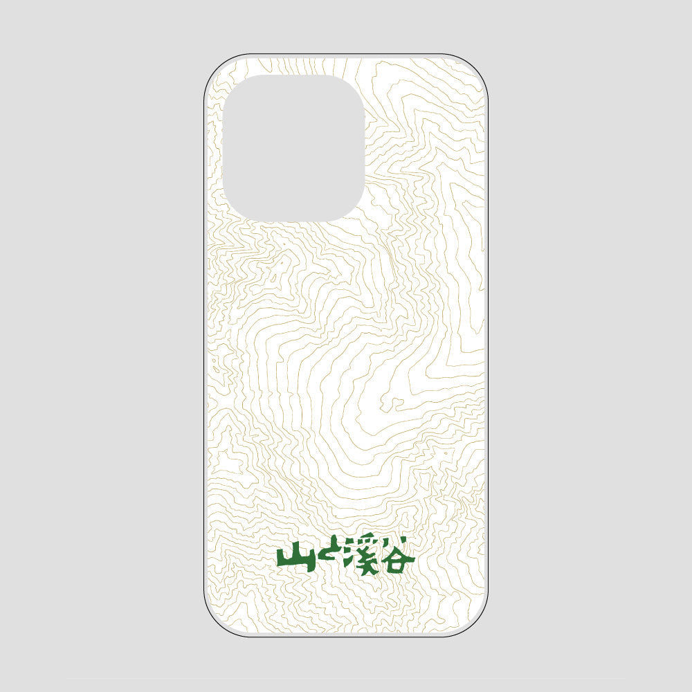 等高線スマホケース 涸沢 / iPhone 13 Pro / 山と溪谷社