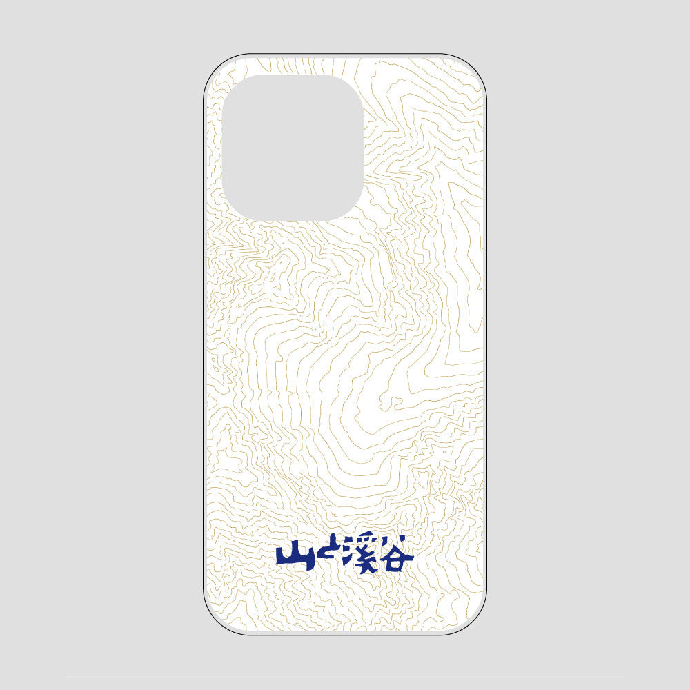 等高線スマホケース 涸沢 / iPhone 13 Pro / 山と溪谷社