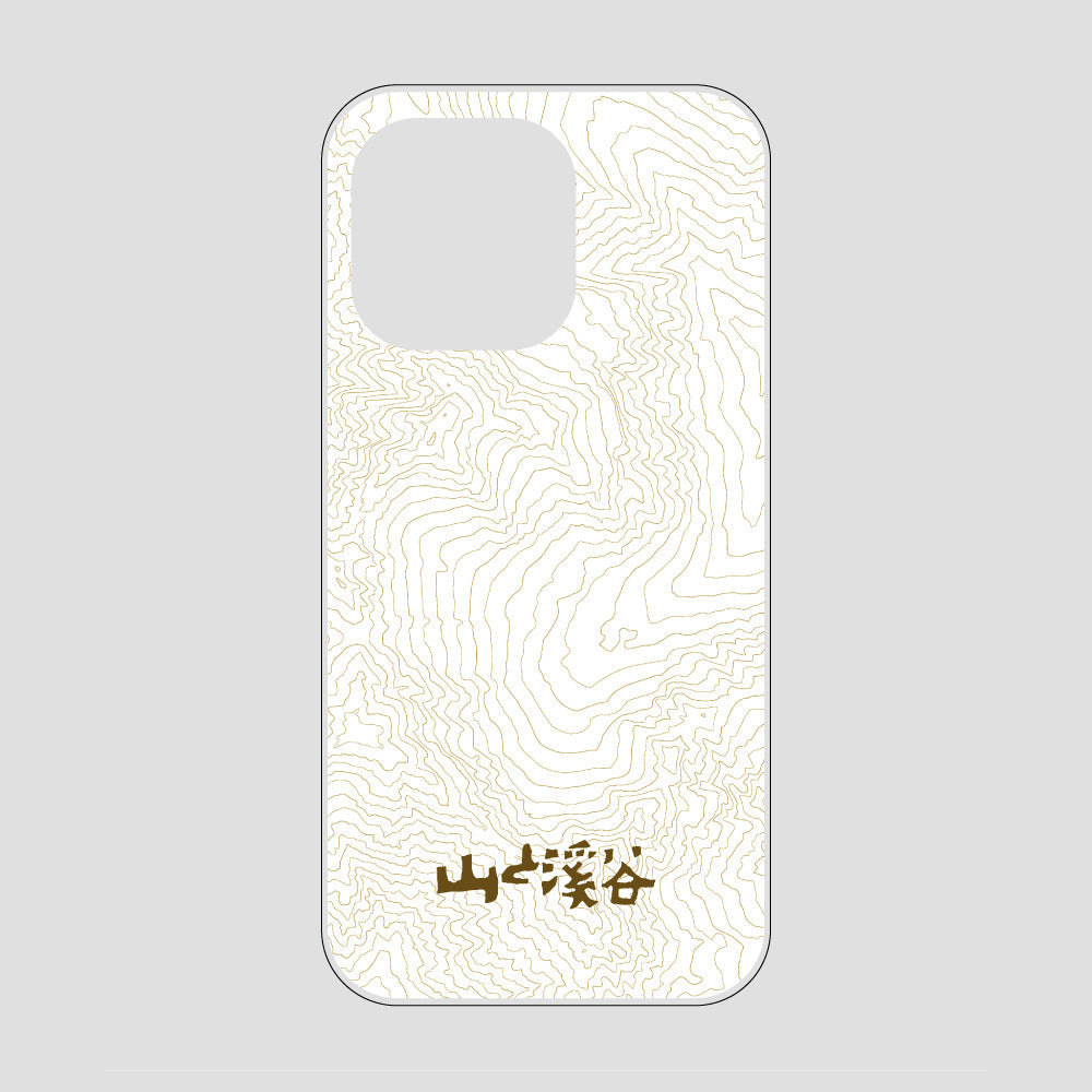 等高線スマホケース 涸沢 / iPhone 13 Pro / 山と溪谷社