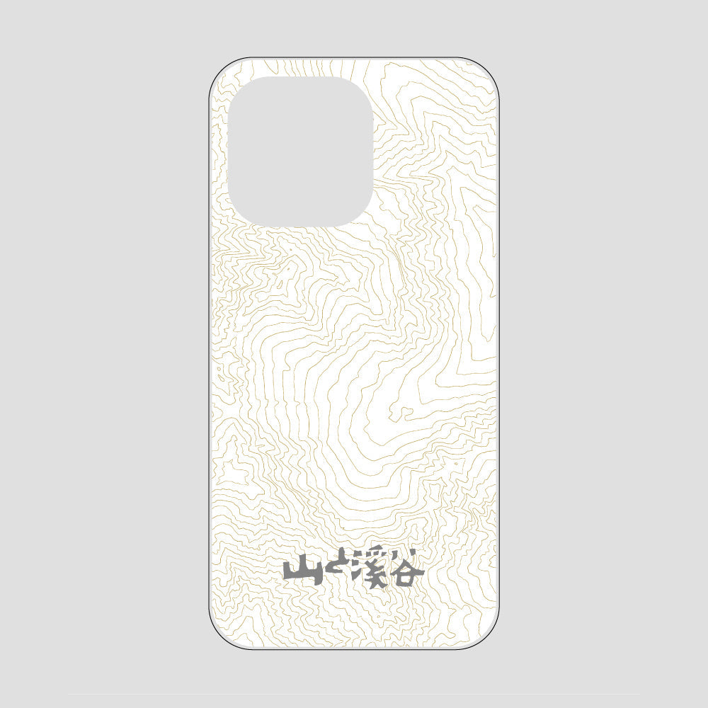 等高線スマホケース 涸沢 / iPhone 13 ProMax / 山と溪谷社