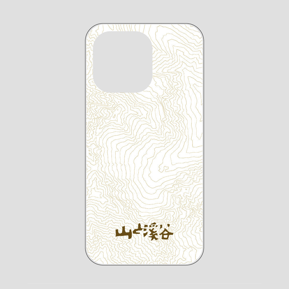 等高線スマホケース 涸沢 / iPhone 13 ProMax / 山と溪谷社