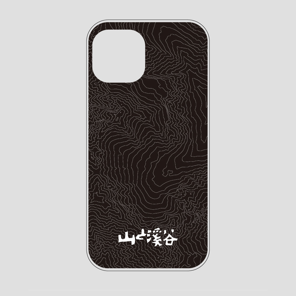 等高線スマホケース 涸沢 / iPhone 14 / 山と溪谷社
