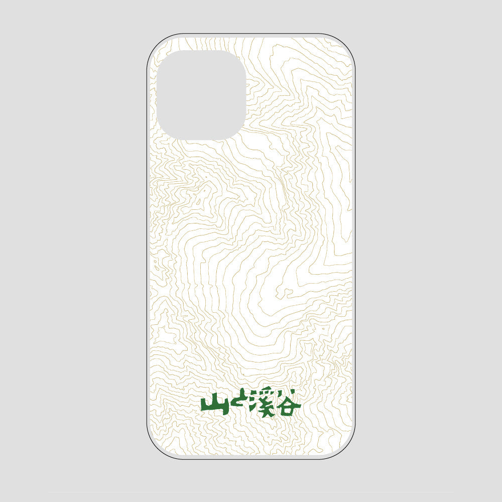 等高線スマホケース 涸沢 / iPhone 14 / 山と溪谷社