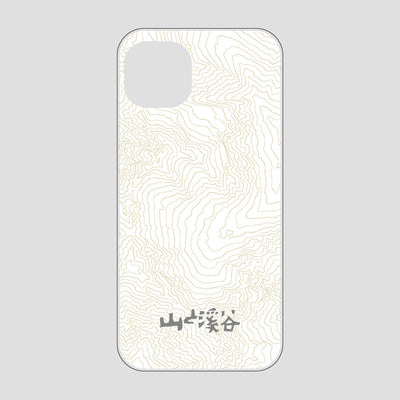 等高線スマホケース 涸沢 / iPhone 14 Plus / 山と溪谷社