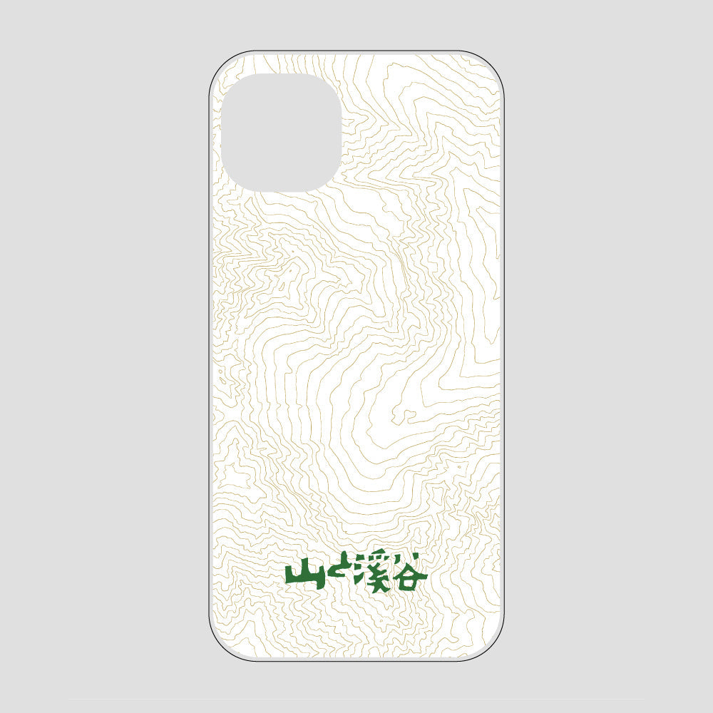 等高線スマホケース 涸沢 / iPhone 14 Plus / 山と溪谷社