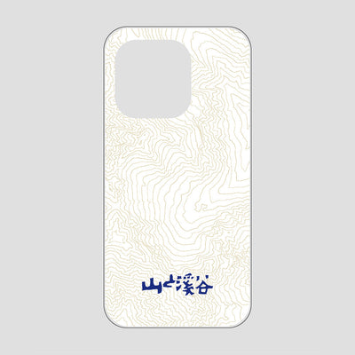 等高線スマホケース 涸沢 / iPhone 14 Pro / 山と溪谷社
