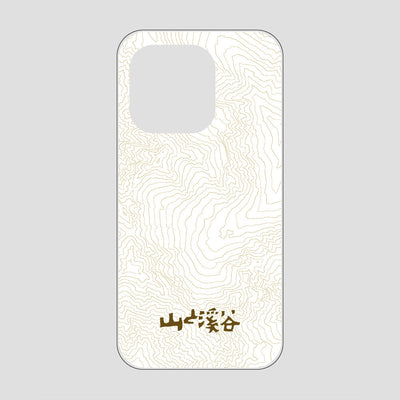 等高線スマホケース 涸沢 / iPhone 14 Pro / 山と溪谷社