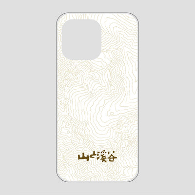 等高線スマホケース 涸沢 / iPhone 14 ProMax / 山と溪谷社