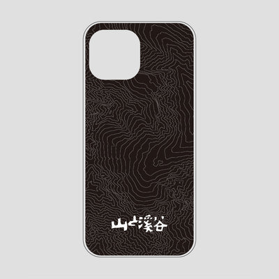 等高線スマホケース 涸沢 / iPhone 15 / 山と溪谷社