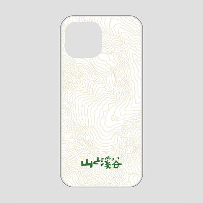 等高線スマホケース 涸沢 / iPhone 15 / 山と溪谷社