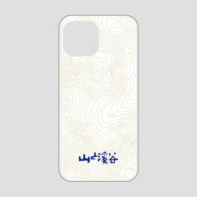 等高線スマホケース 涸沢 / iPhone 15 / 山と溪谷社
