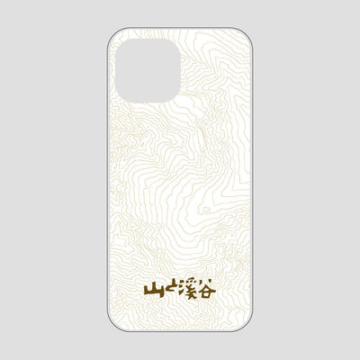 等高線スマホケース 涸沢 / iPhone 15 / 山と溪谷社