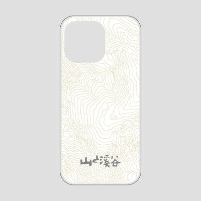 等高線スマホケース 涸沢 / iPhone 15 ProMax / 山と溪谷社