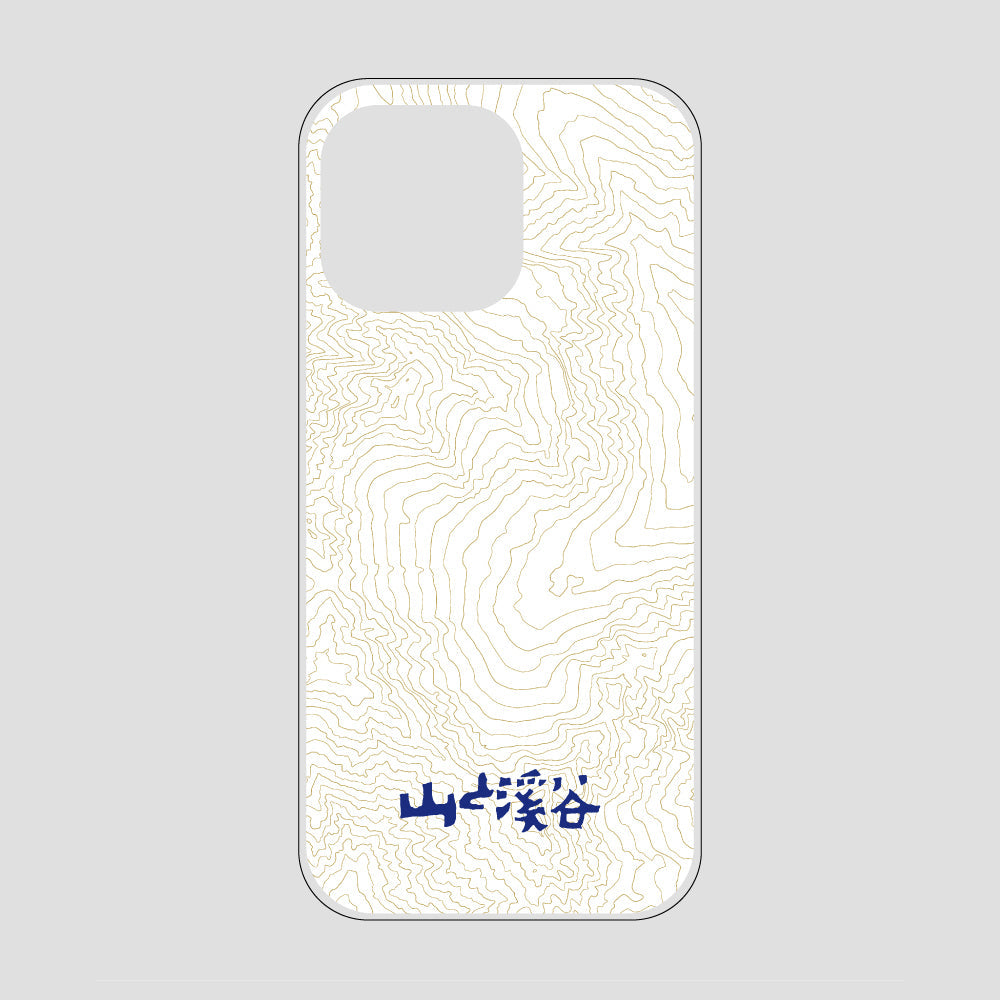 等高線スマホケース 涸沢 / iPhone 15 ProMax / 山と溪谷社