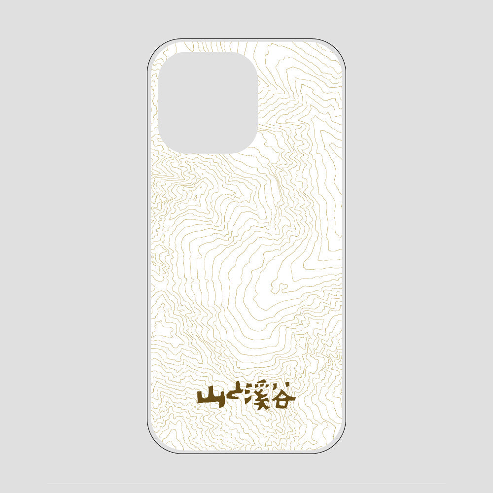 等高線スマホケース 涸沢 / iPhone 15 ProMax / 山と溪谷社