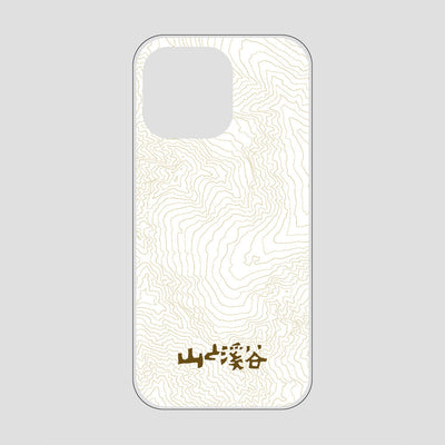 等高線スマホケース 涸沢 / iPhone 15 ProMax / 山と溪谷社