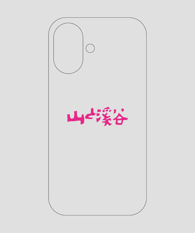 山と溪谷 / ロゴ スマホケース pink / 山と溪谷社