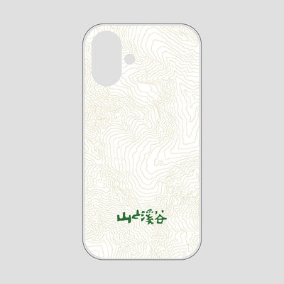 等高線スマホケース 涸沢 / iPhone 16 Plus / 山と溪谷社