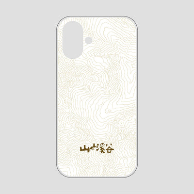 等高線スマホケース 涸沢 / iPhone 16 Plus / 山と溪谷社