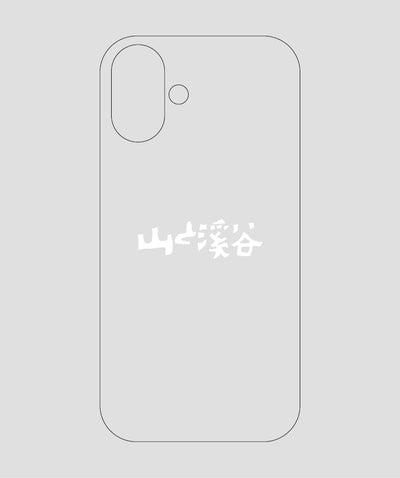 山と溪谷 / ロゴ スマホケース white / 山と溪谷社