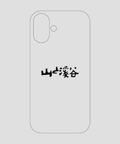 山と溪谷 / ロゴ スマホケース black / 山と溪谷社