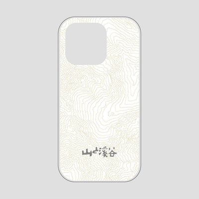 等高線スマホケース 涸沢 / iPhone 16 Pro / 山と溪谷社
