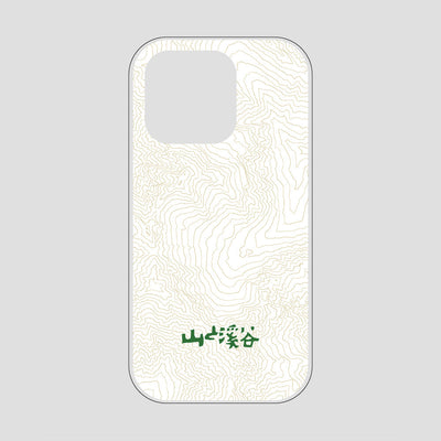 等高線スマホケース 涸沢 / iPhone 16 Pro / 山と溪谷社