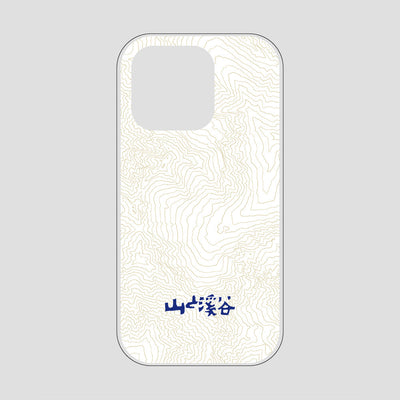 等高線スマホケース 涸沢 / iPhone 16 Pro / 山と溪谷社