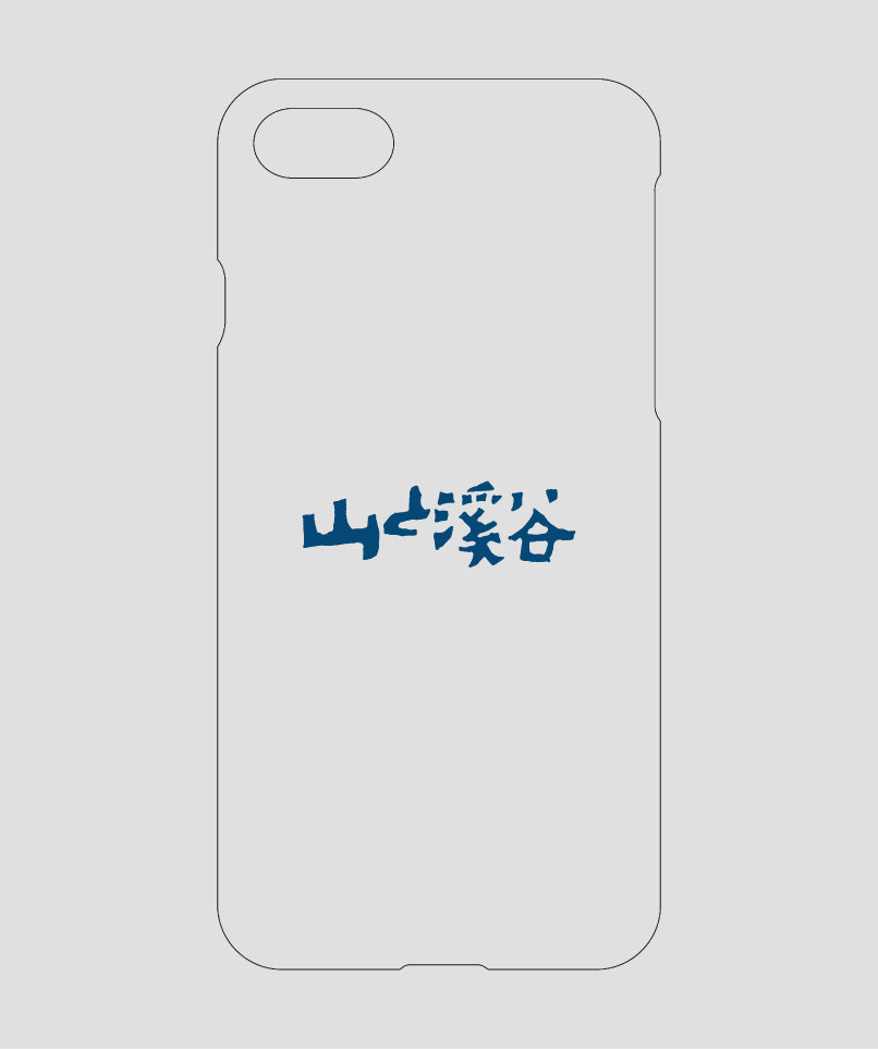 山と溪谷 / ロゴ スマホケース navy / 山と溪谷社