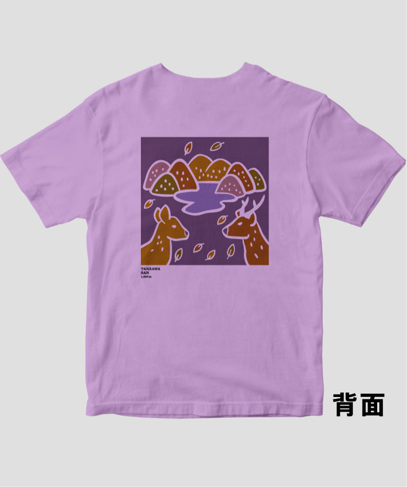 丹沢山 ヤマスタオリジナルＴシャツ（Aタイプ） / 山と溪谷社