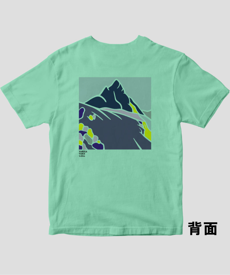 槍ヶ岳 ヤマスタオリジナルＴシャツ（Aタイプ） / 山と溪谷社