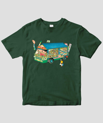 やおやトラックくんTシャツ / 偕成社