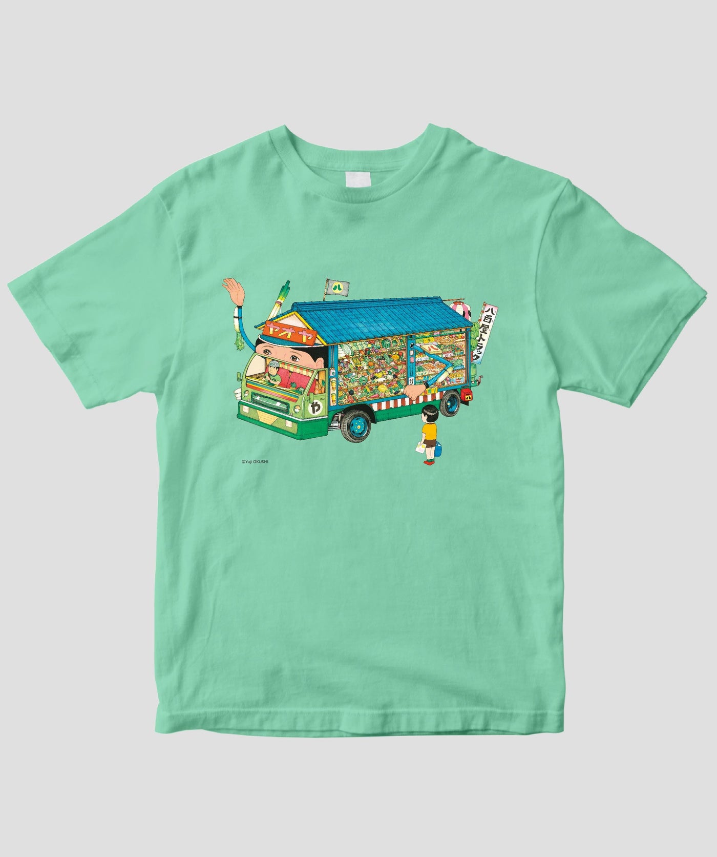 やおやトラックくんTシャツ / 偕成社
