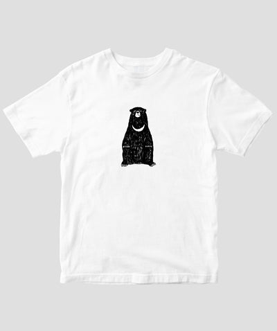 『ツキノワグマの掌を食べたい！』表紙絵 / 『狩猟生活』オリジナル・ロゴT TypeB / 山と溪谷社