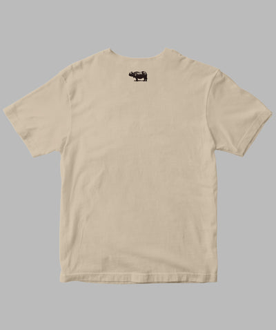 吉本隆明 / 貝独楽（ベーゴマ）Tシャツ TypeB / 晶文社