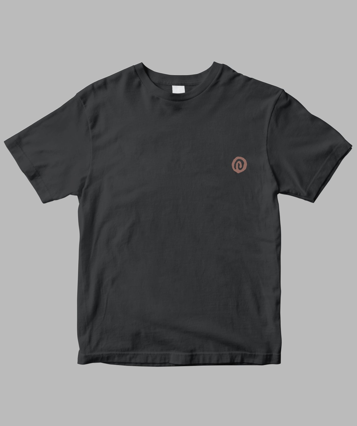 吉本隆明 / 貝独楽（ベーゴマ）Tシャツ TypeB / 晶文社