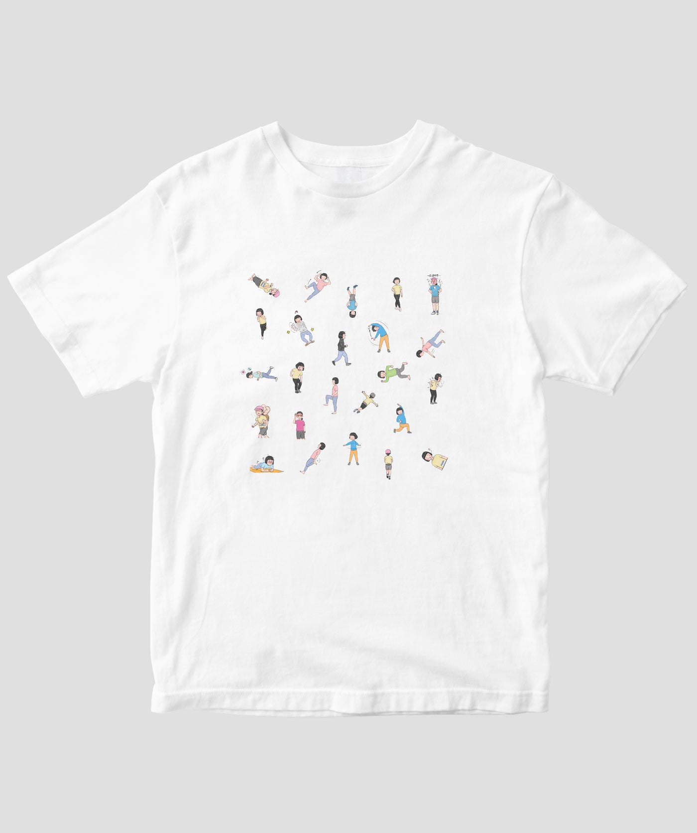 【両面パターン】ゆるラン オリジナルTシャツ TypeA / MdN