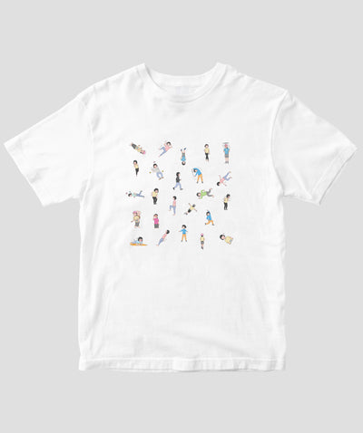 【両面パターン】ゆるラン オリジナルTシャツ TypeA / MdN